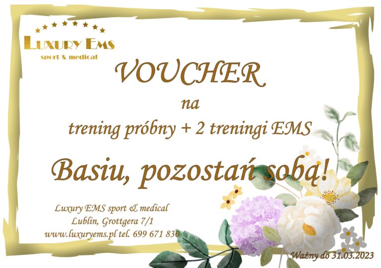 voucher trening próbny